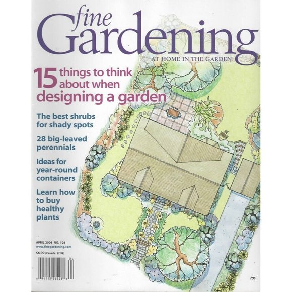 Tauntons Fine Gardening April 2006 Issue 108 15 Things to Think About Designing - Picture 1 of 1